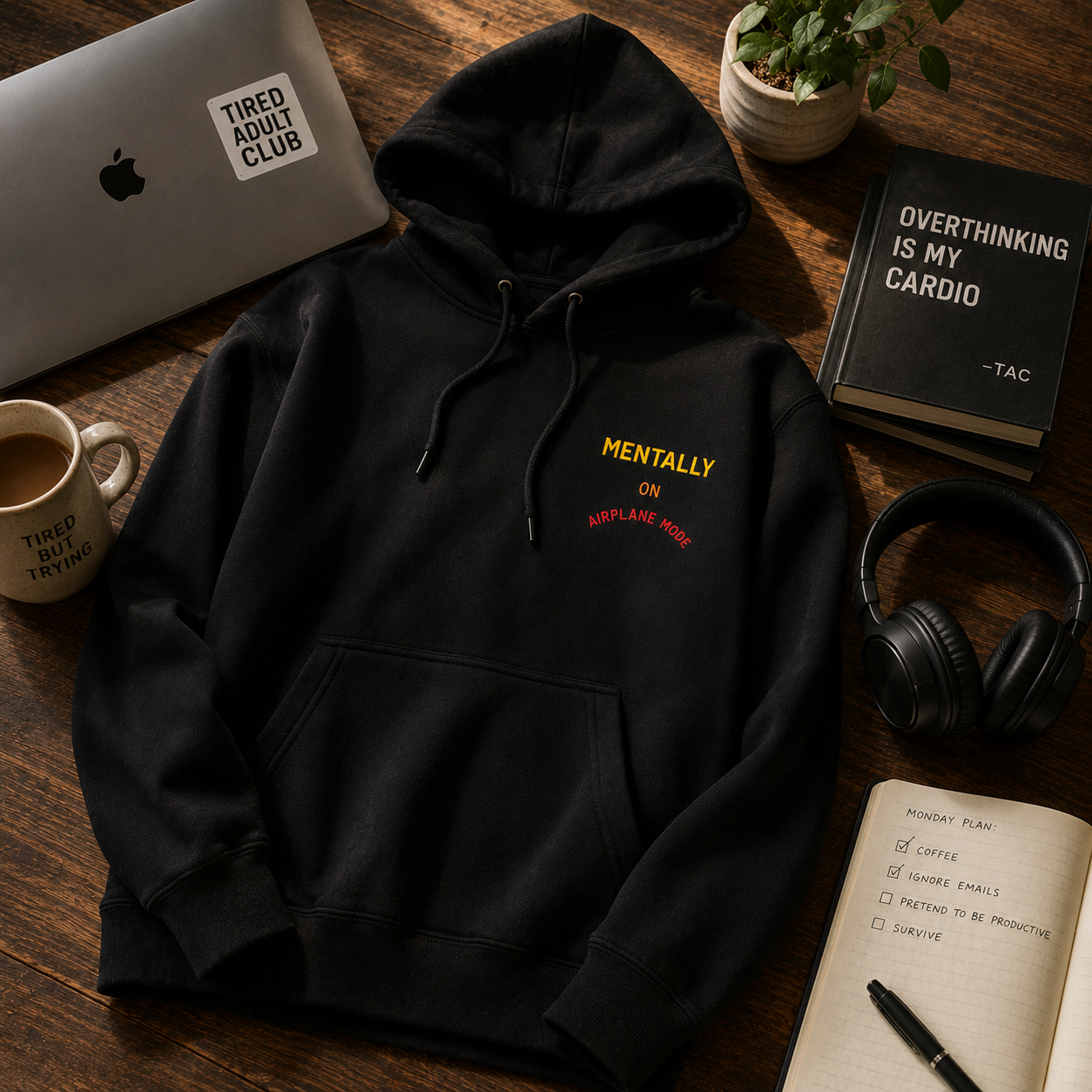 Do Not Disturb Hoodie – Mentally on Airplane Mode