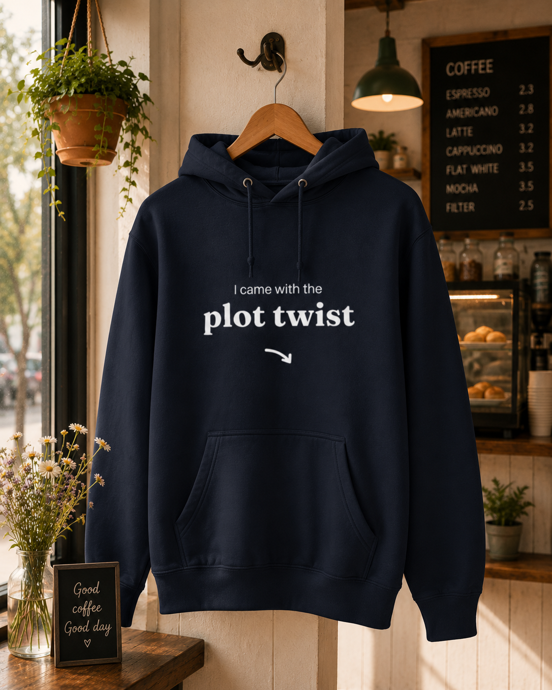 Plot Twist Energy Hoodie