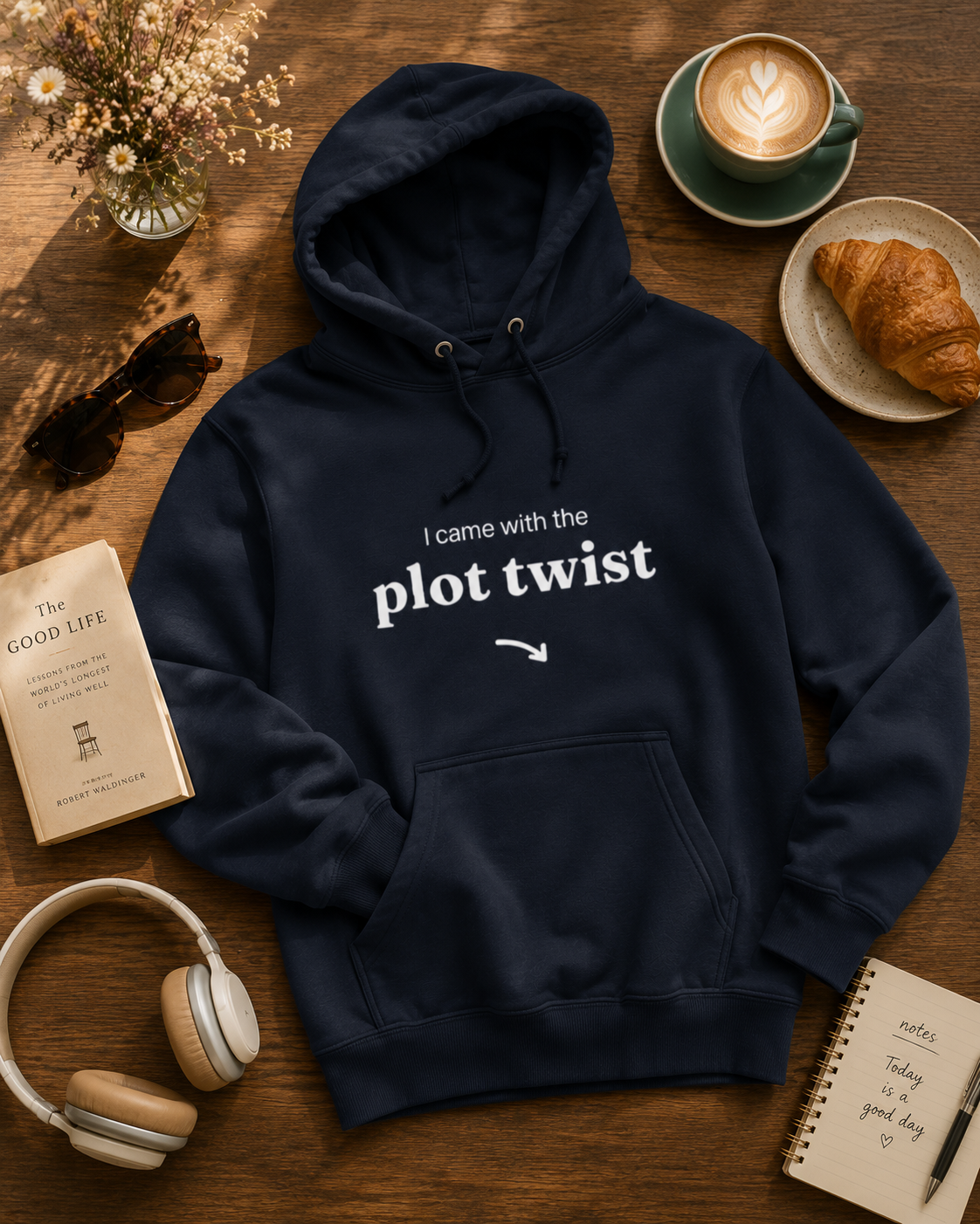Plot Twist Energy Hoodie