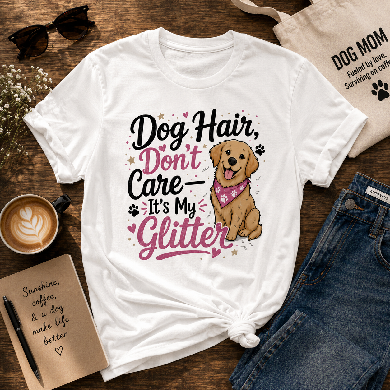 Dog Hair, Don’t Care Tee
