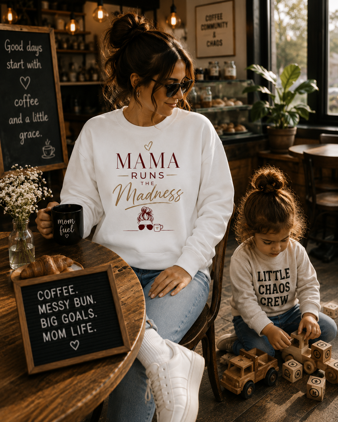 Mama Runs the Madness Sweatshirt