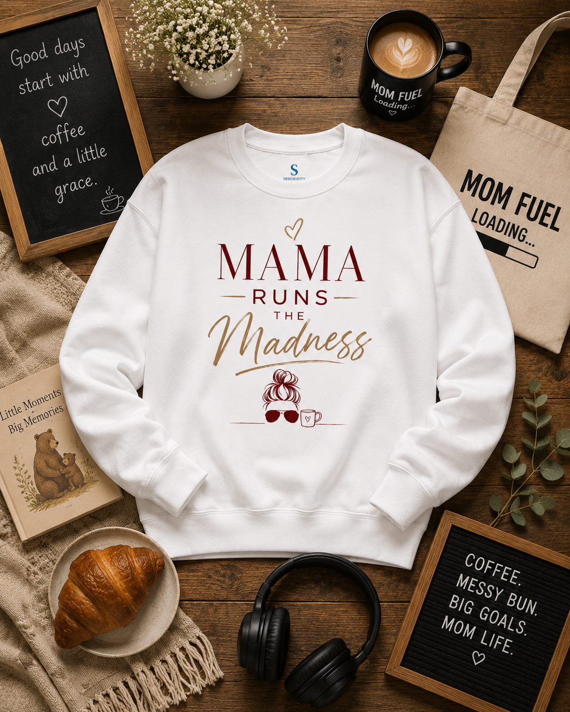 Mama Runs the Madness Sweatshirt