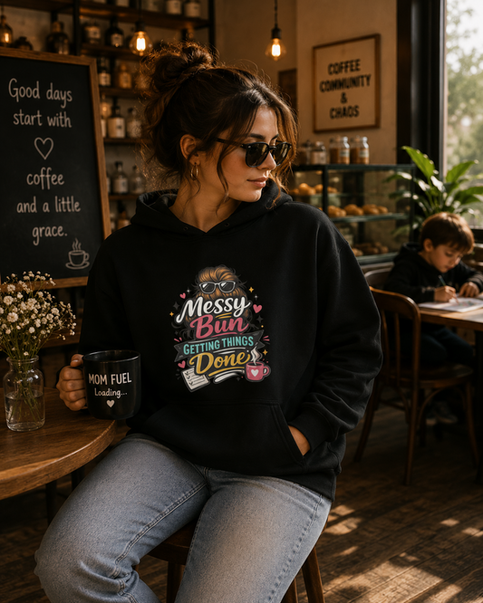 Messy Bun, Mission Done Hoodie