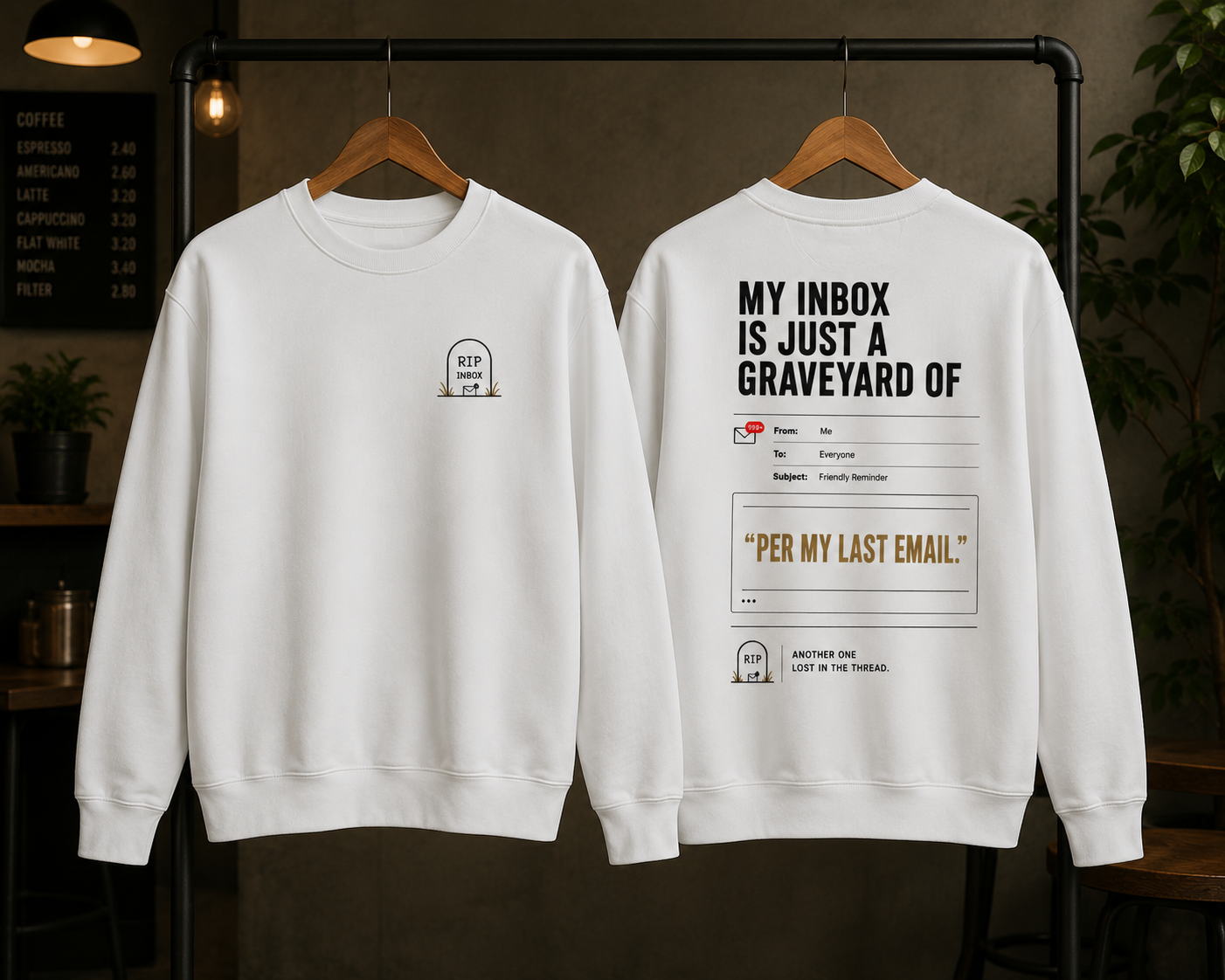 Inbox Archaeologist Sweatshirt