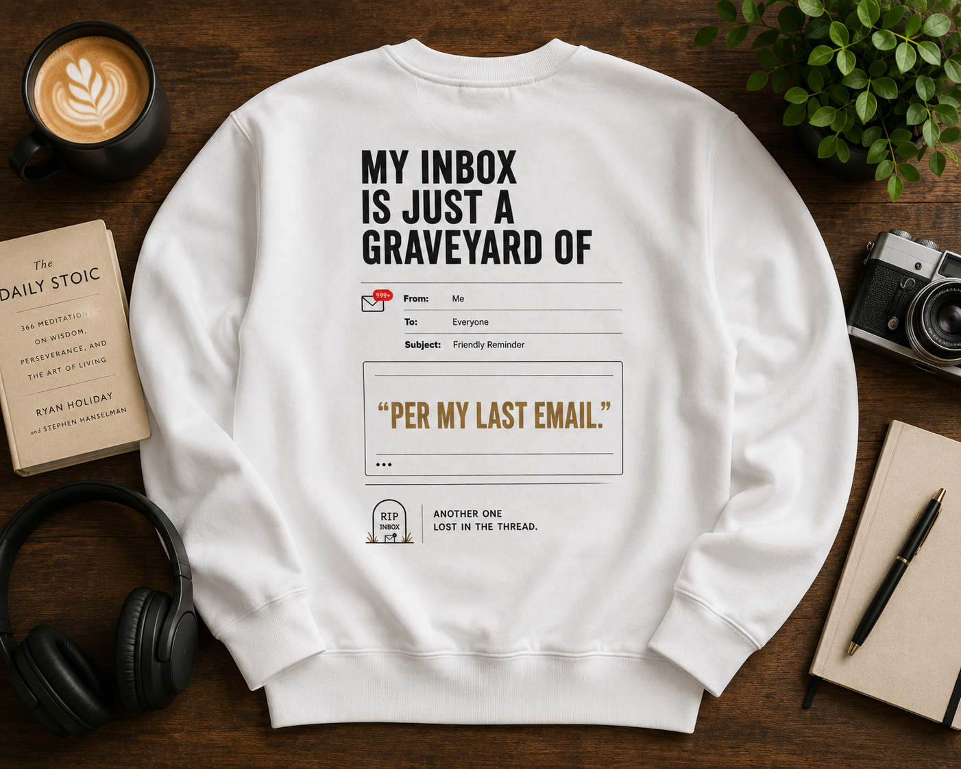 Inbox Archaeologist Sweatshirt