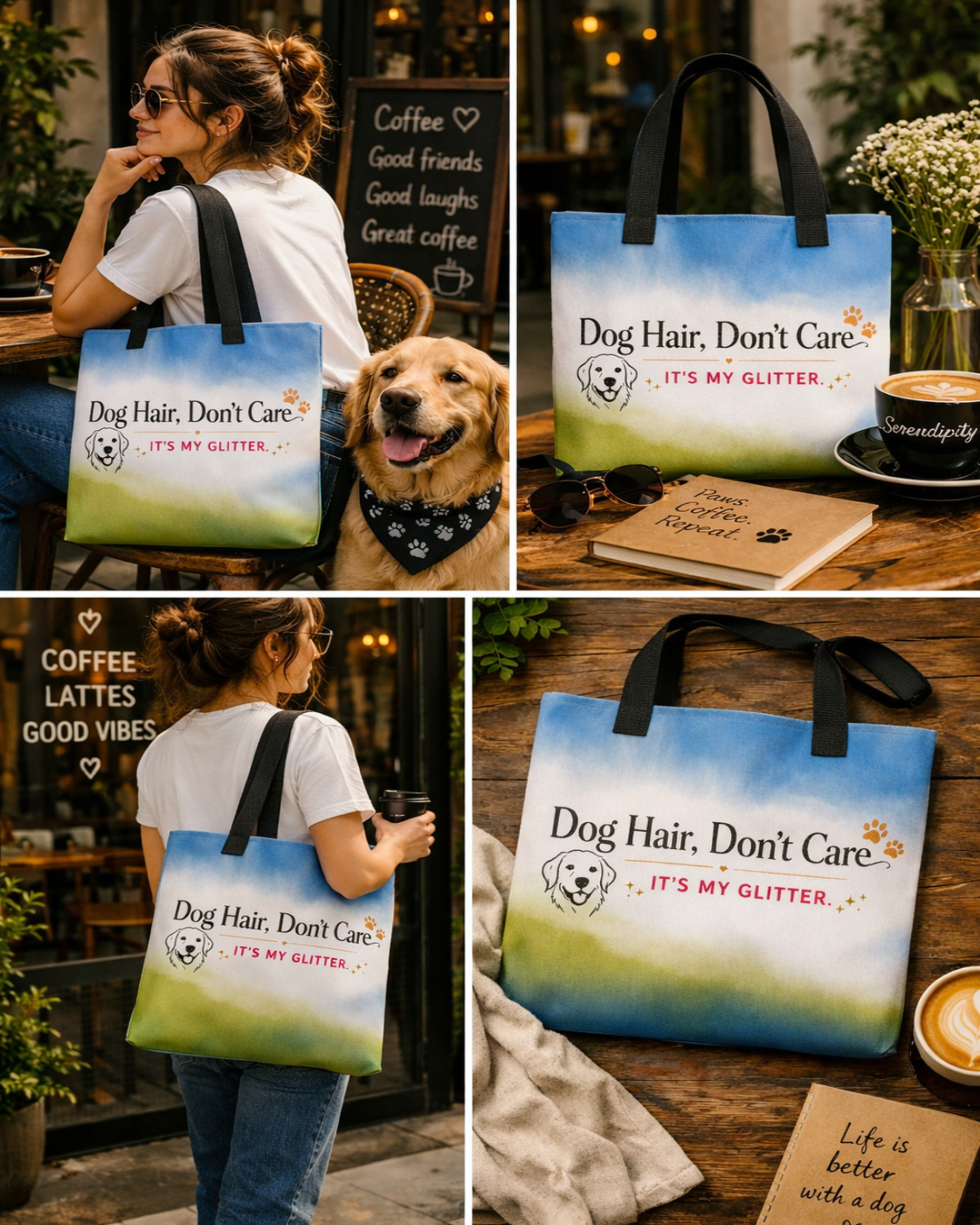 The Dog Hair Collector’s Trophy Tote Bag